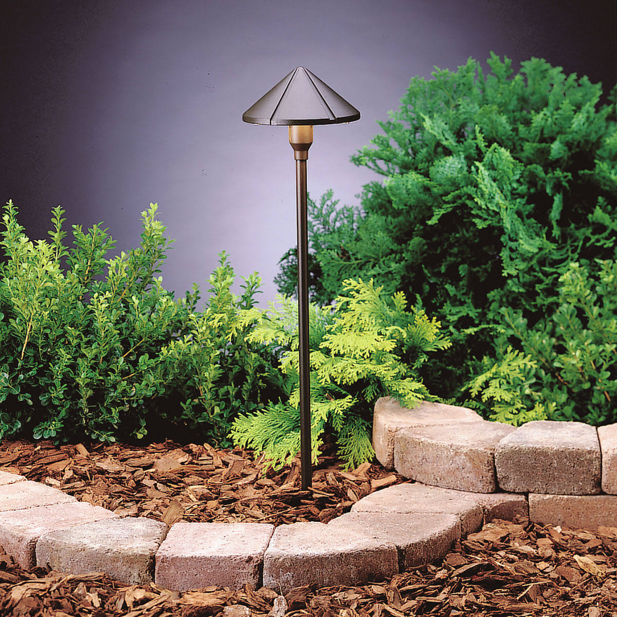 Textured Architectural Bronze LED Path Light C762