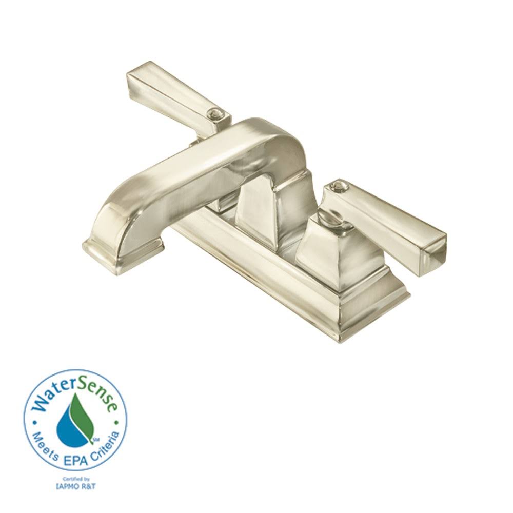 Satin Nickel Centerset Bathroom Faucet H4459