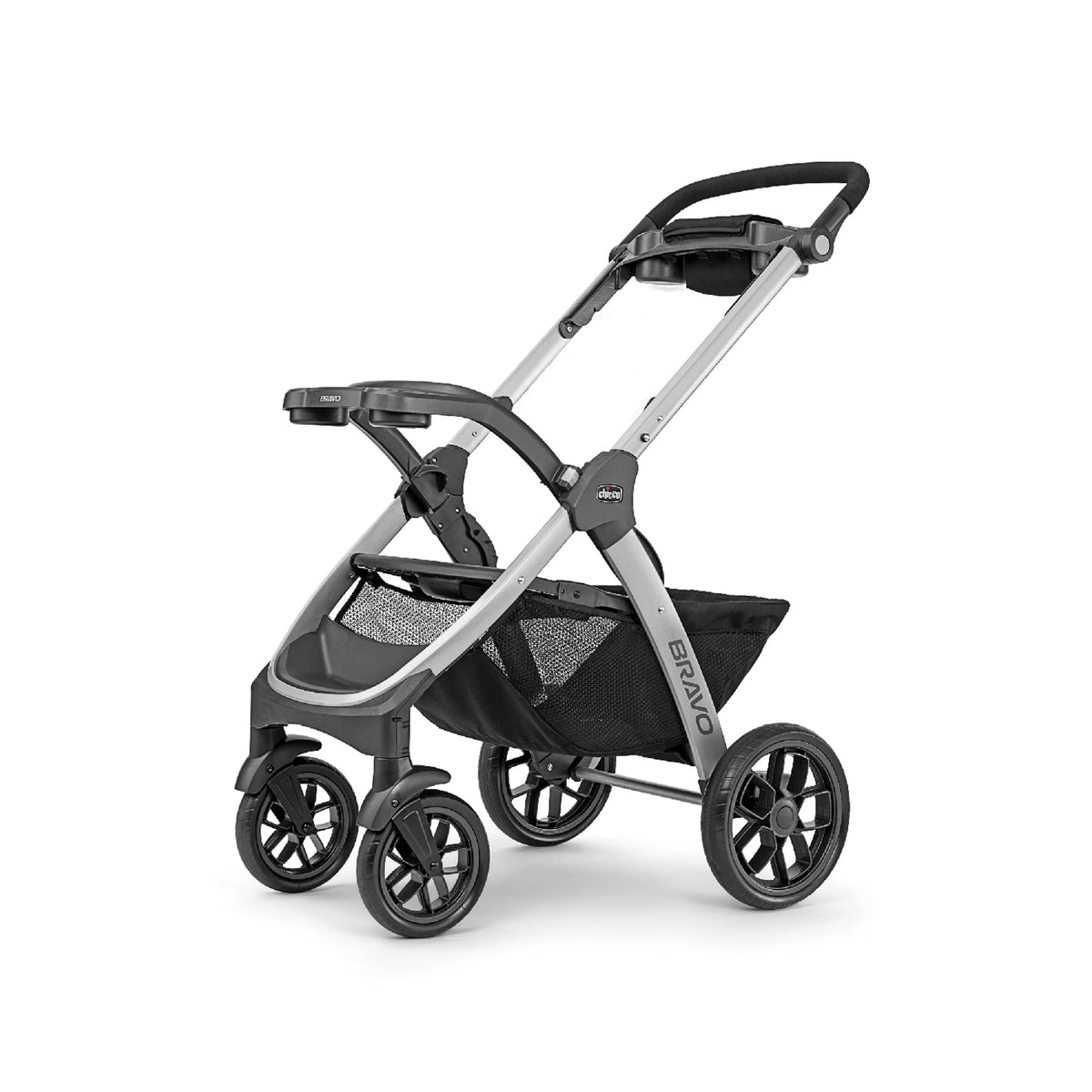 Grey Stroller with Infant Car Seat B198