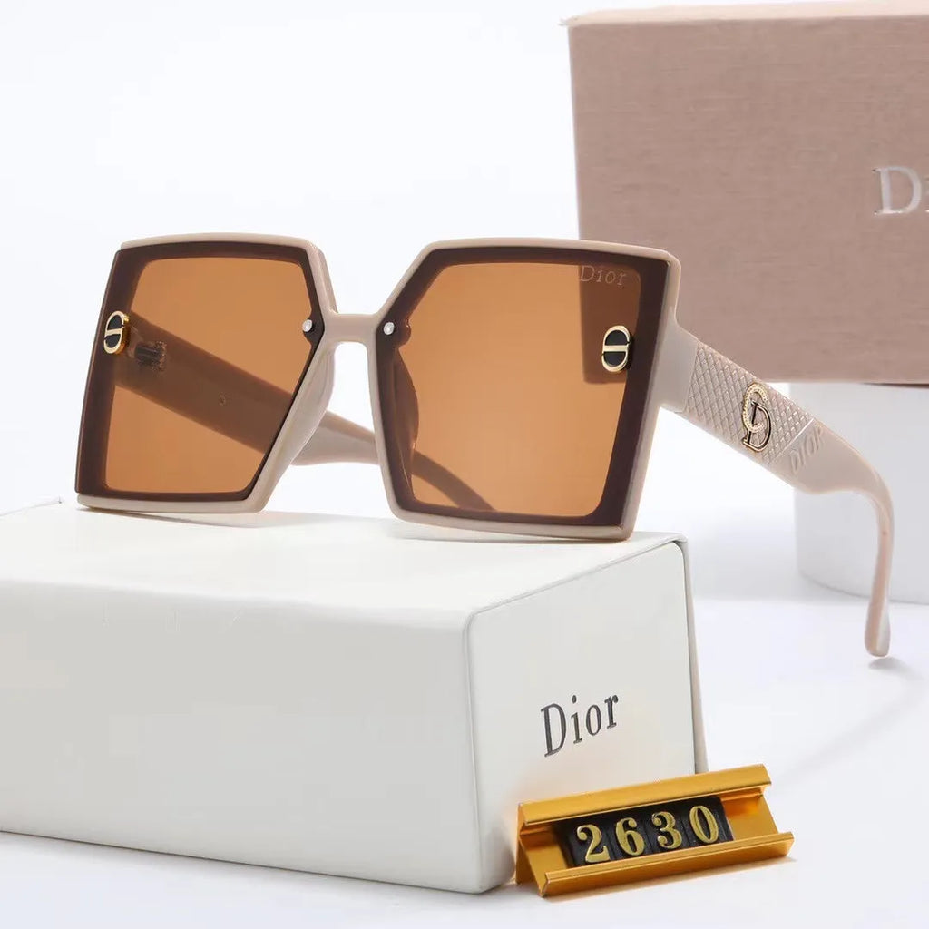 Rhombus Print Polarized Sunglasses N221812