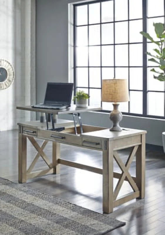 Gray Lift Top Desk Z210