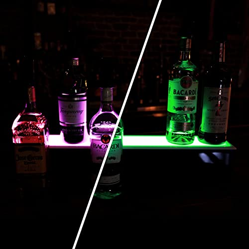 LED Liquor Bottle Display Shelf - 1 Tier - 36" Y980