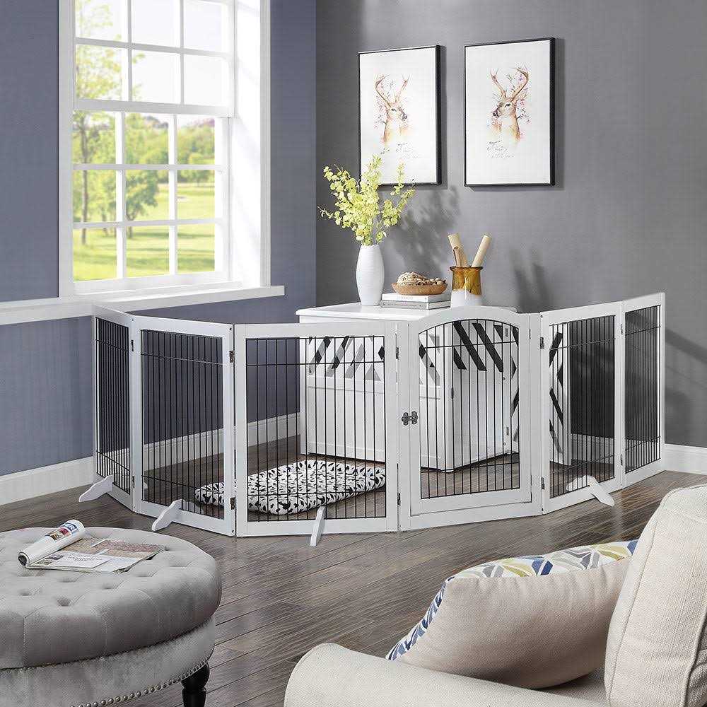 Freestanding Pet Playpen L717329