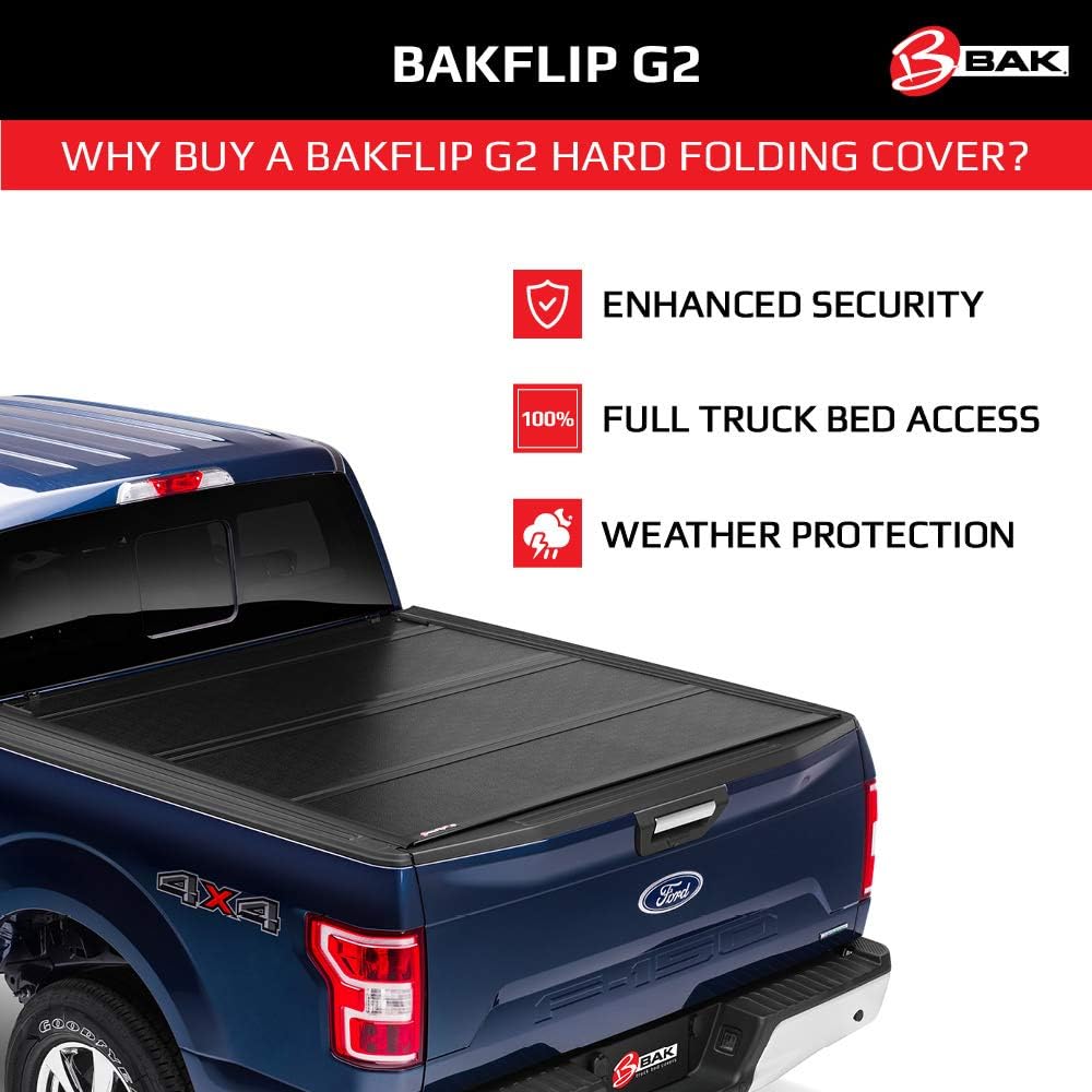 Hard Folding Truck Bed Tonneau Cover E615385