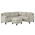 Studded Upholstered Sofa 2 Piece Set P14985