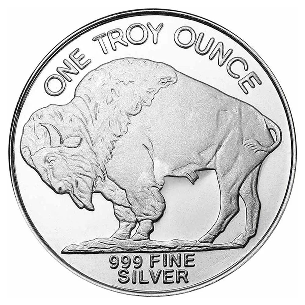 1 oz Silver Round Buffalo F564