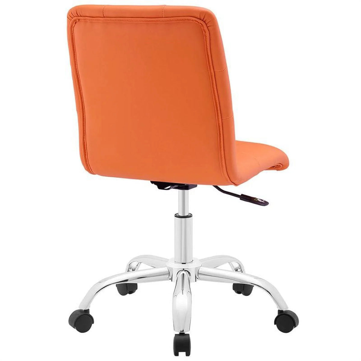 Faux Leather Mid Back Swivel Office Chair X405