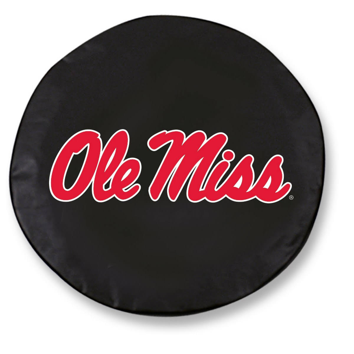 Black Vinyl Fitted Spare Car Tire Cover L403947