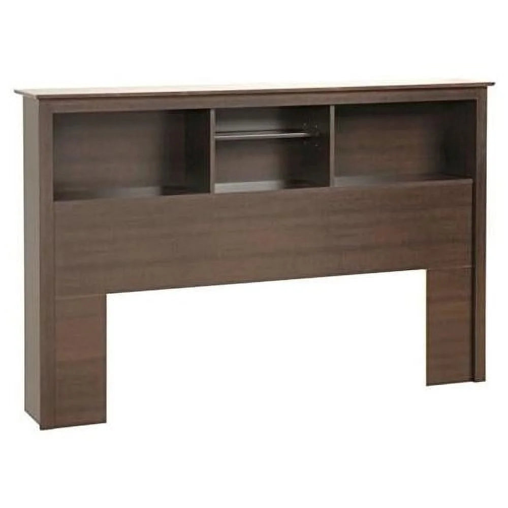 Wood Full Queen Bookcase Headboard T763