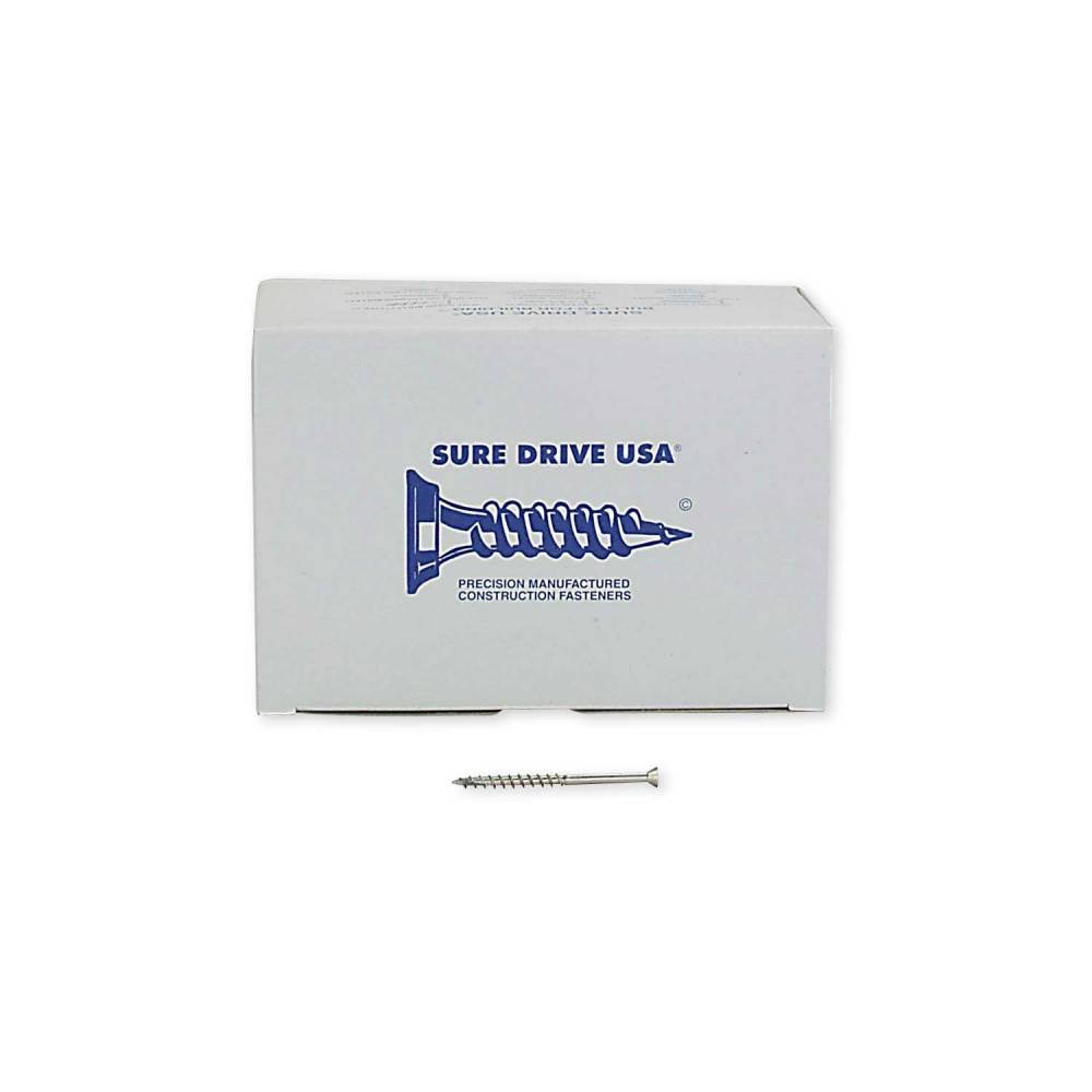 305 Stainless Steel Trim Head Screws, Box of 350 X57398