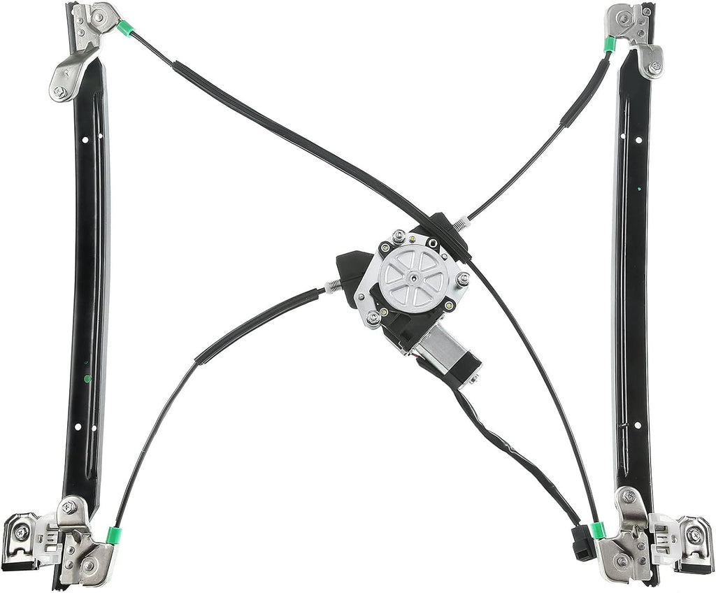 Power Window Regulator with Motor Front Left Driver Side Pack of 2 P252