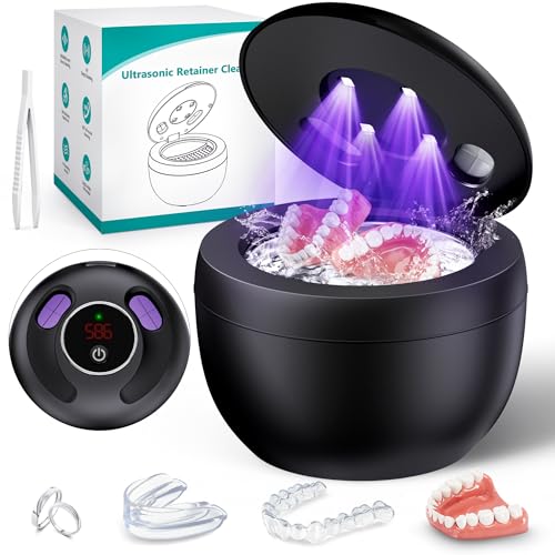 Black 200ML Ultrasonic Retainer Cleaner T97173
