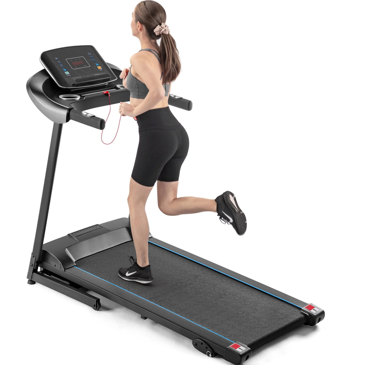 Folding Electric Treadmill with Incline H694993
