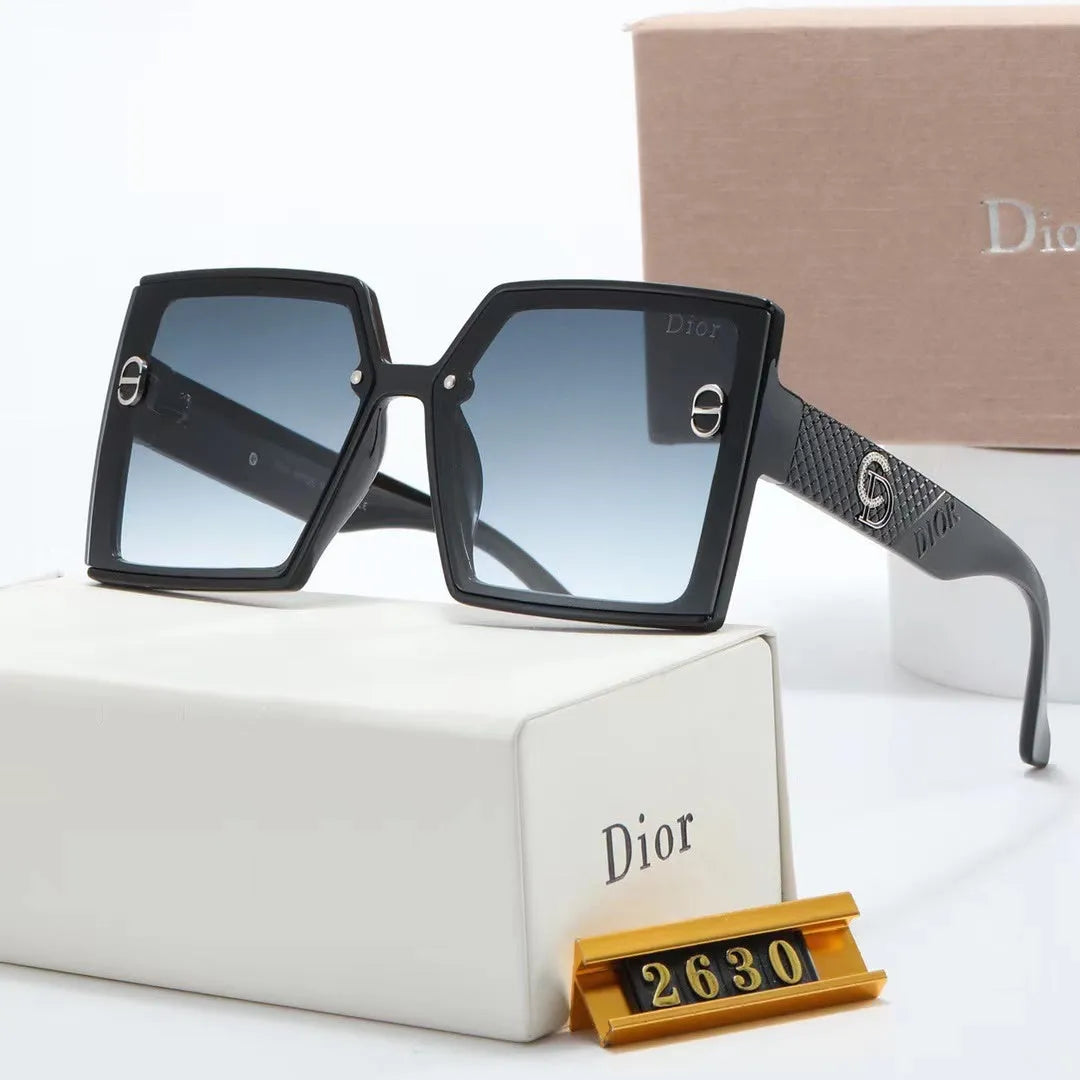 Rhombus Print Polarized Sunglasses N221812