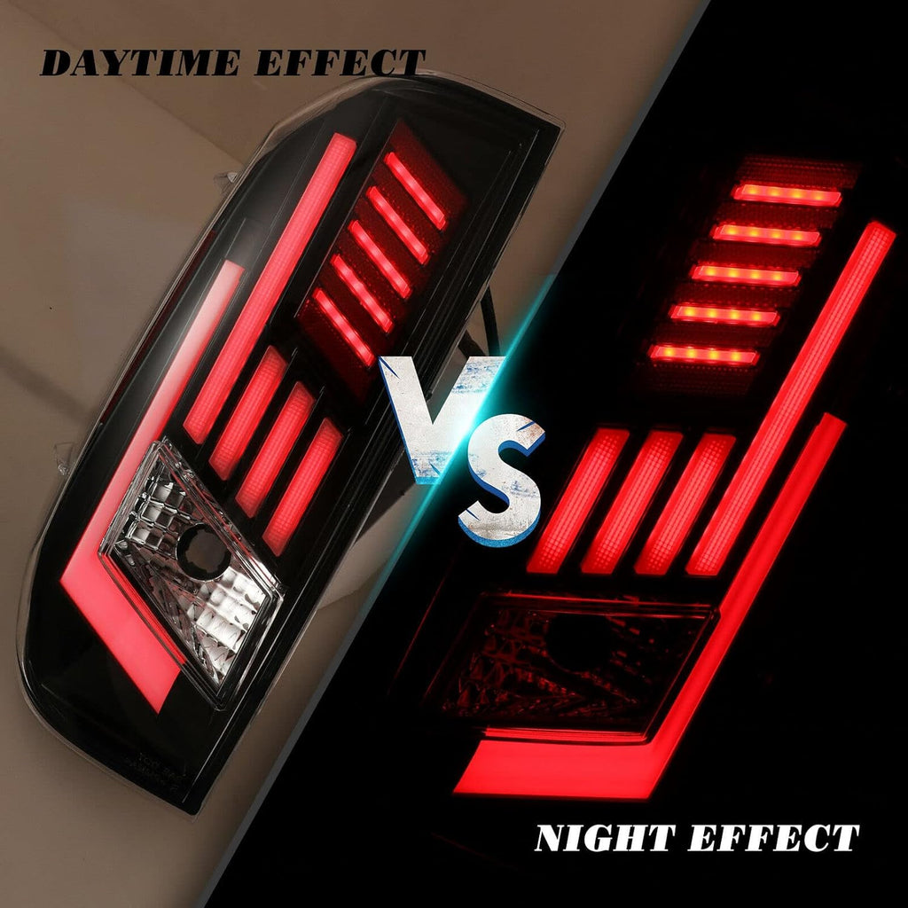 Black Housing Smoke Lens LED Taillight Assembly P9200