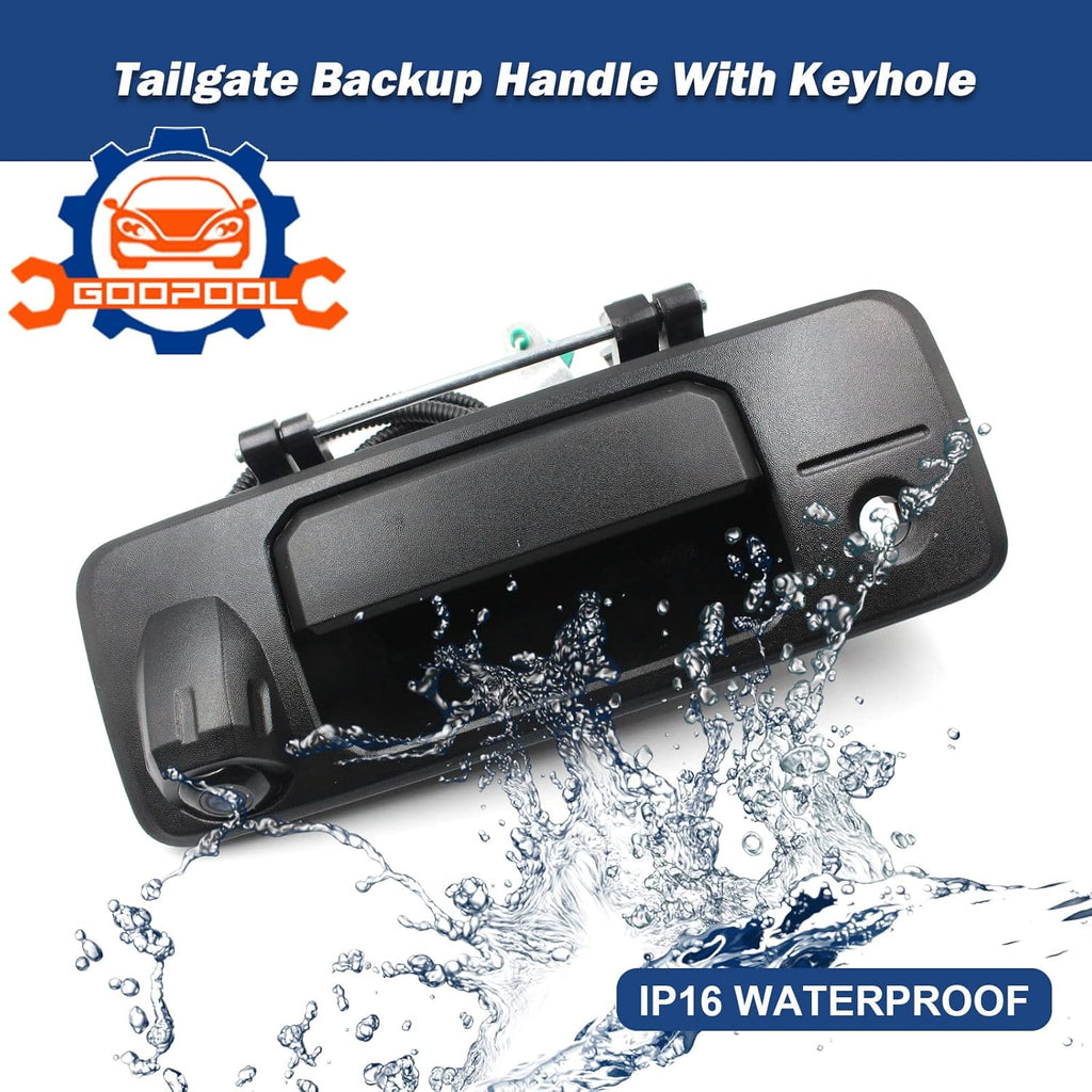 Tailgate Backup Camera Rear View Handle V2175