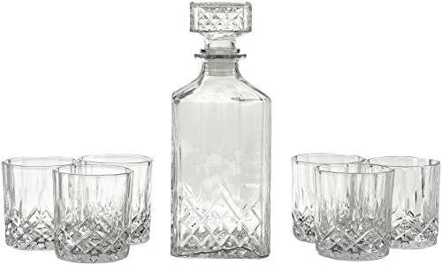 7-Piece Beverage Decanter Set D364