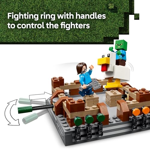LEGO Minecraft Woodland Mansion Fighting Ring Building Toy for Kids Age 10+ Z5503