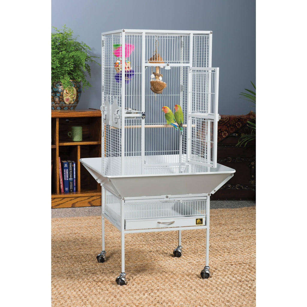 Pewter Bird Cage F565046