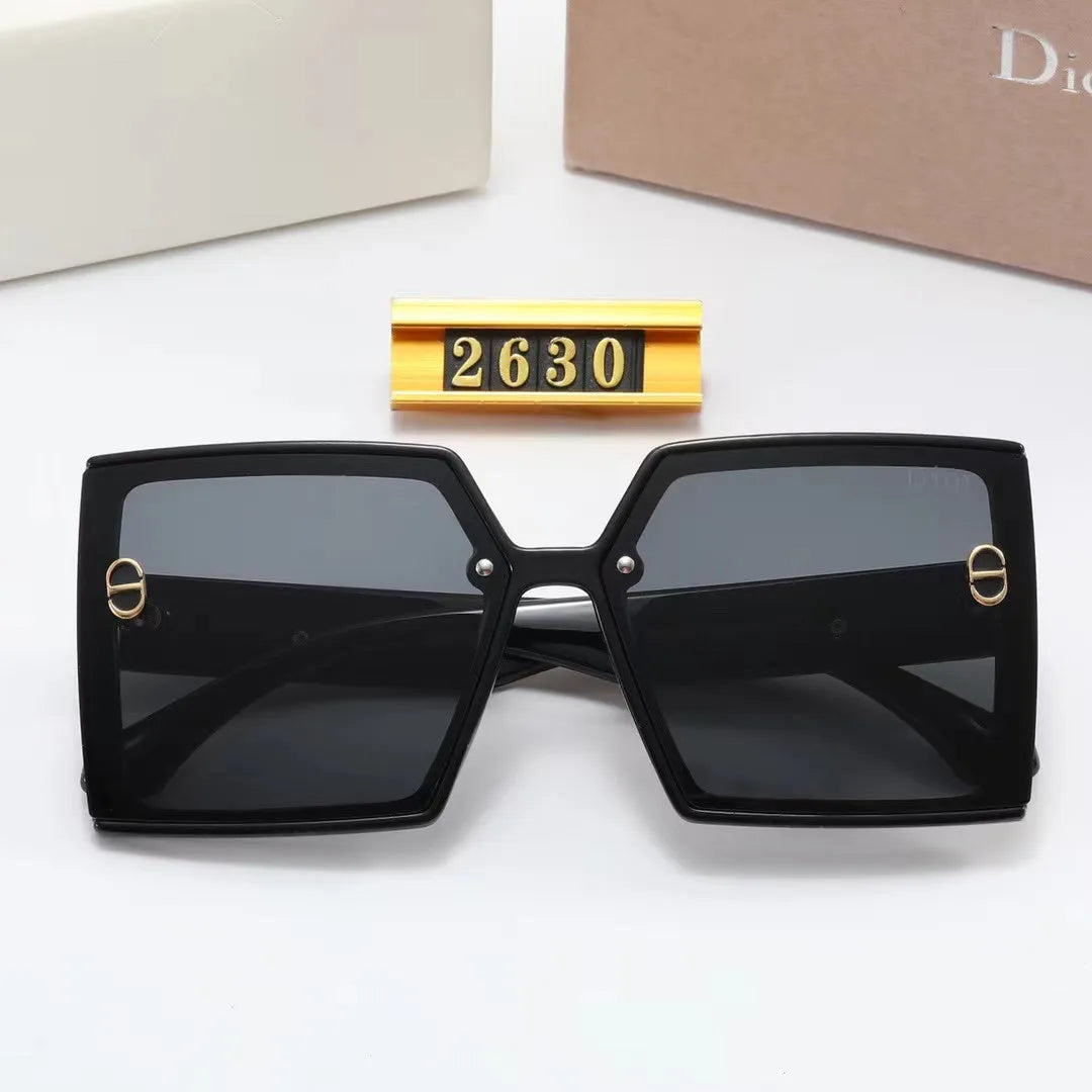 Rhombus Print Polarized Sunglasses N221812