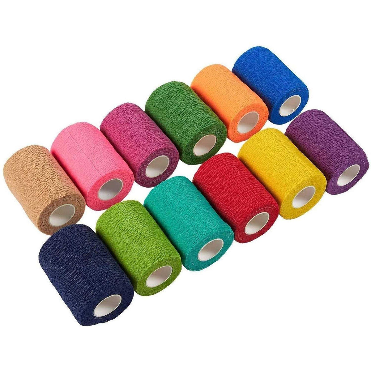 24 Rolls Self Adhesive Bandage Wrap 3 Inch x 5 Yards E7940