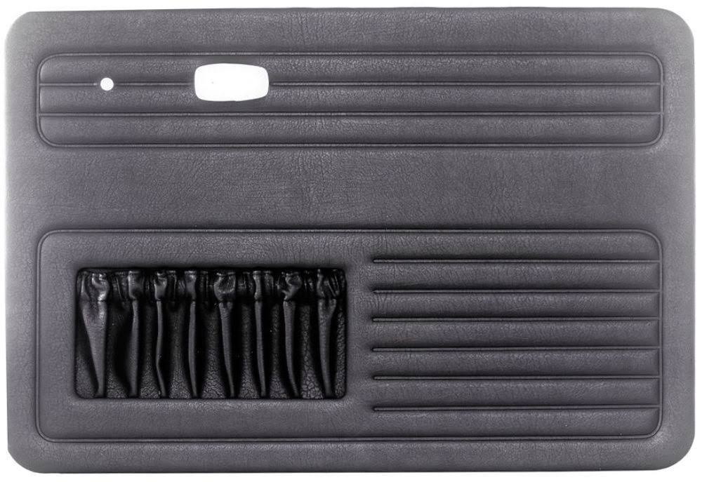 Black 4-Piece Universal Door Panel Kit F1923