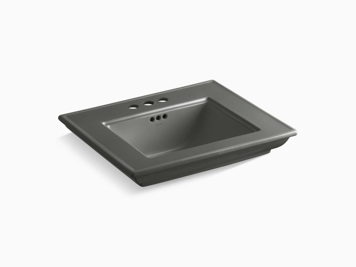 24x22 Bathroom Sink Basin with 4 Centerset Faucet Holes K263