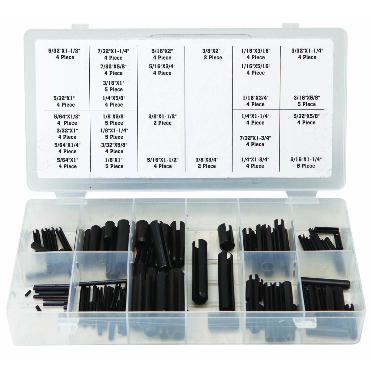 Roll Pin Assortment, 120-Piece M493