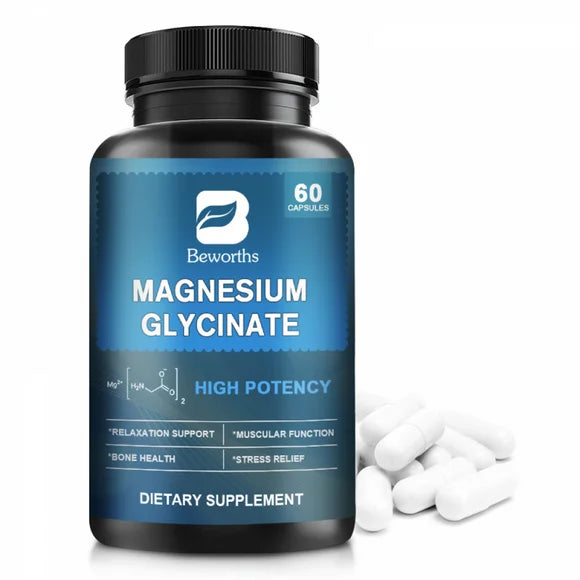 Magnesium Glycinate Capsules 60 Capsules W105035