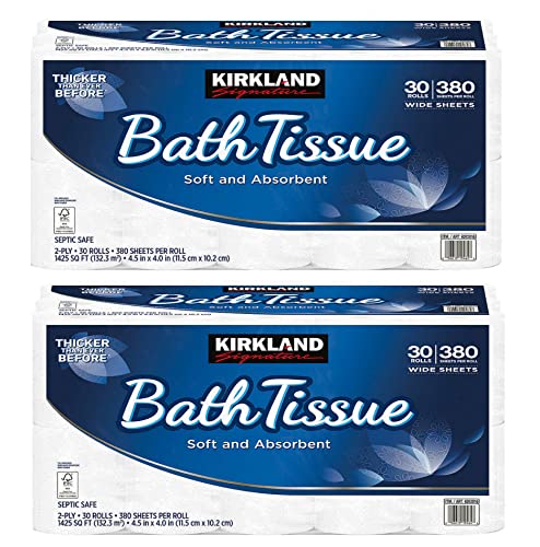 2-Ply Bath Tissue, 30 Rolls O82990