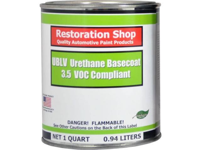 Frost Green Metallic 1 Quart Low VOC Urethane Basecoat Paint C2060
