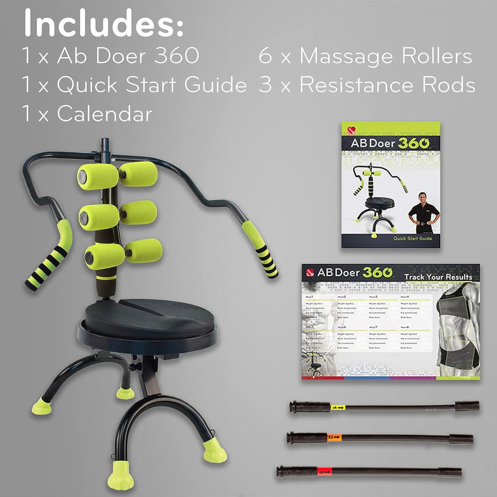 AB Doer 360 Fitness System R3908