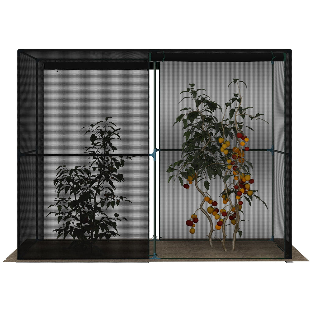 Outdoor Walk-in Crop Cage with HDPE Cover Z5448