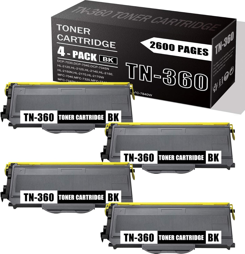 Black Toner Cartridge 4-Pack O92906
