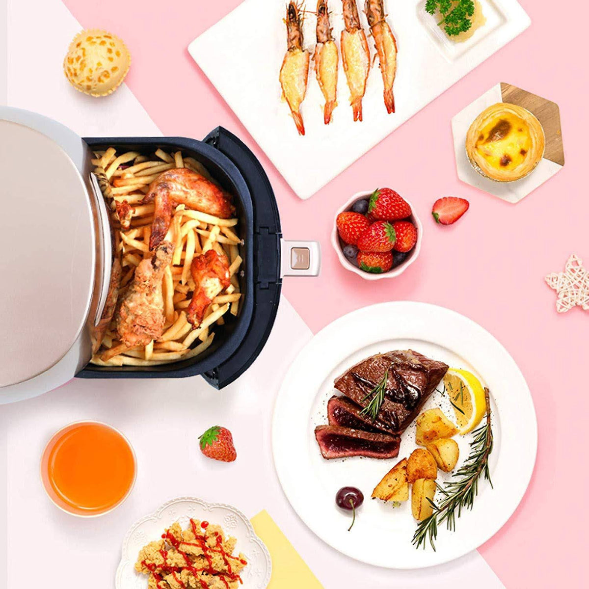 5.8 qt Electric Air Fryer A26128