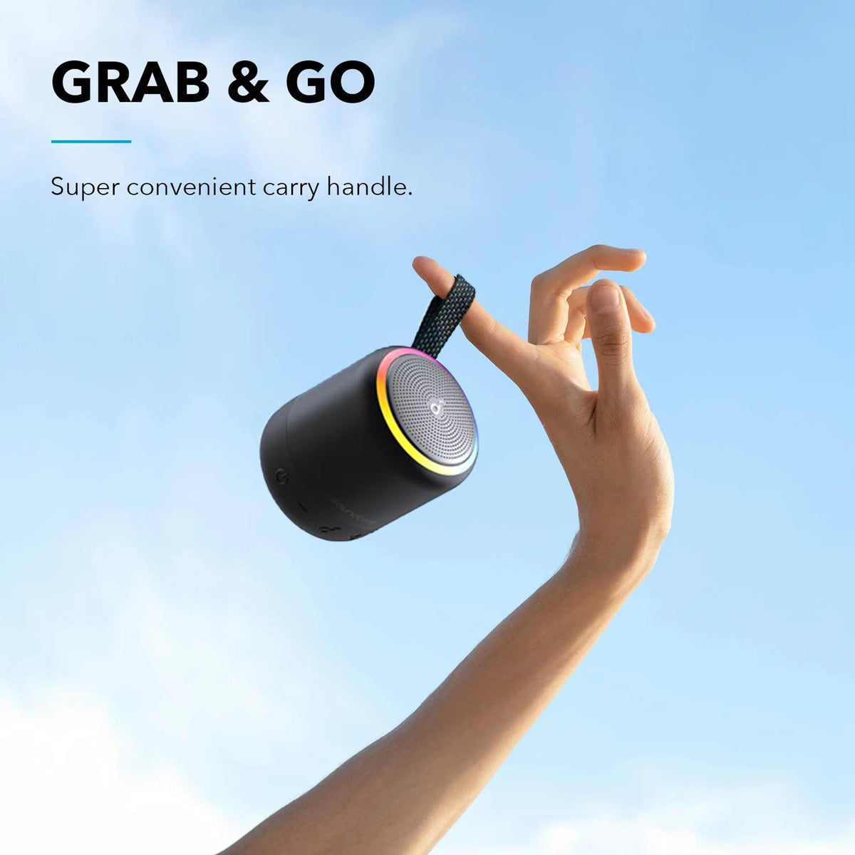 Mini 3 Pro Portable Speaker, 15-Hour Playtime, IPX7 Waterproof A93211