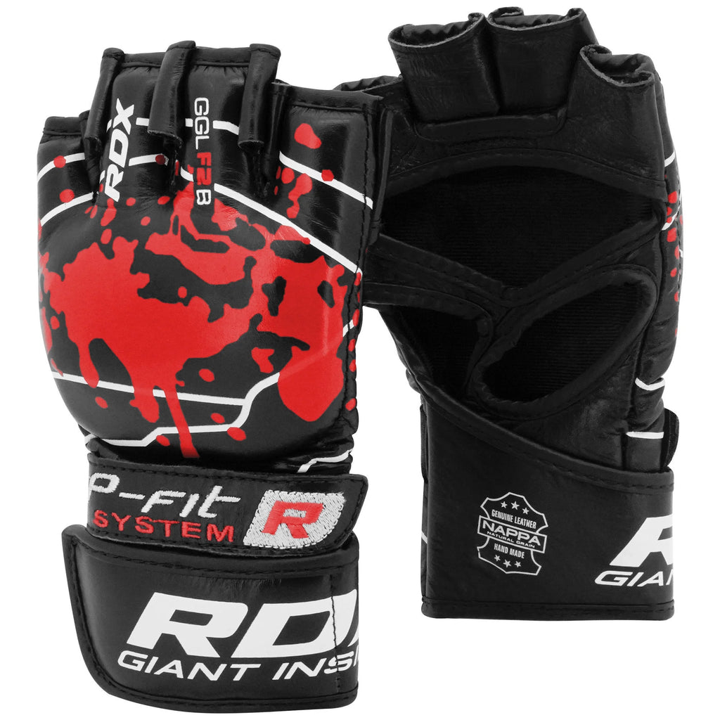 Small Cowhide Leather MMA Gloves W5752