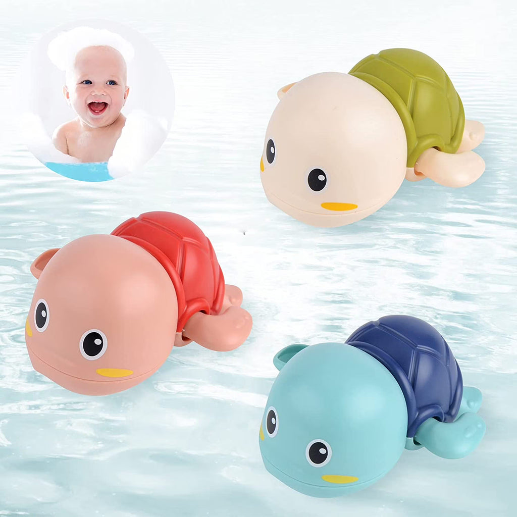 Wind Up Turtle Bath Toys D3254