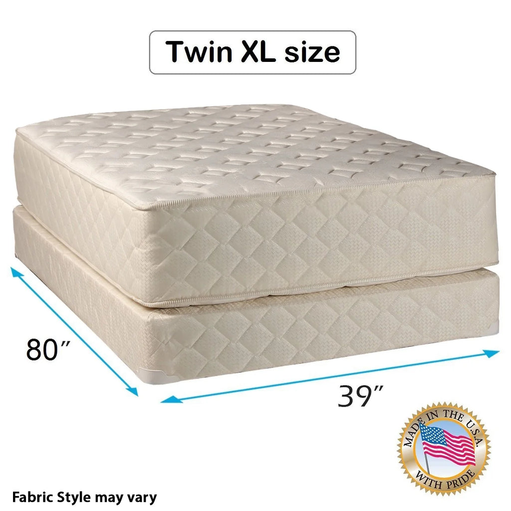 Twin Extra Long Innerspring Mattress & Box Spring Set W95181