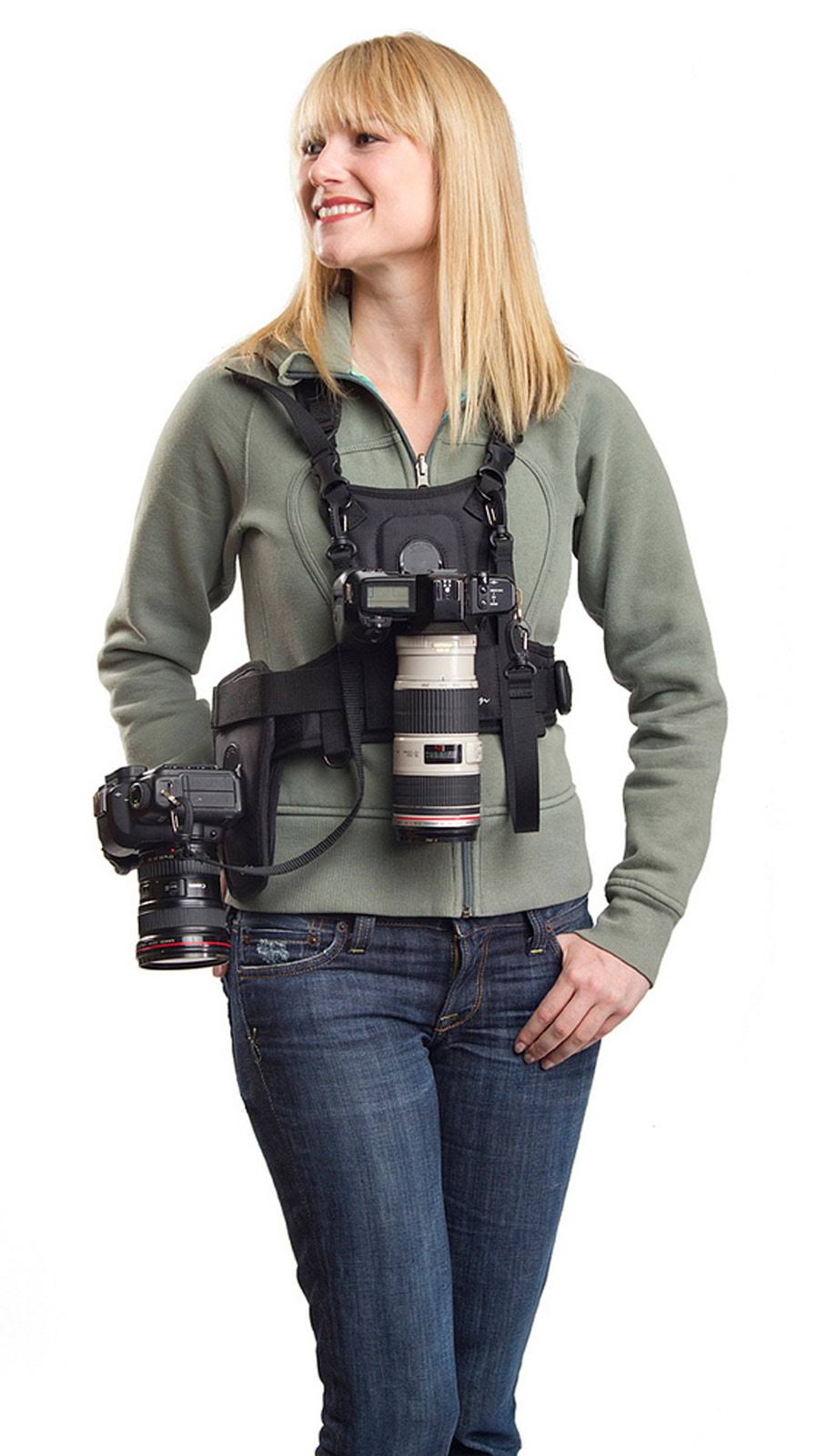 Cotton Carrier Camera Vest System for 2 Cameras I450