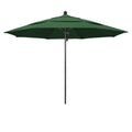 Hunter Green 11 ft. Fiberglass Market Umbrella M382