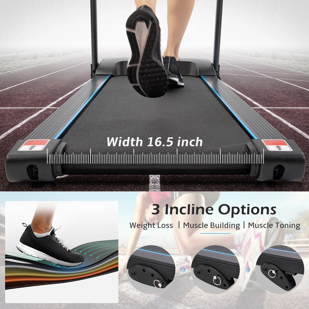 Folding Electric Treadmill with Incline H694993