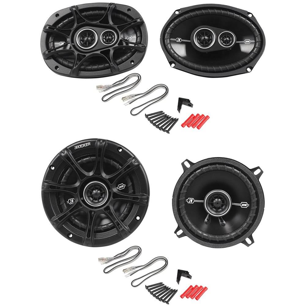 6x9 3-Way Car Speakers 720 Watt Peak 180 RMS F63929