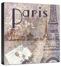 Graphic Art on Wrapped Canvas B341