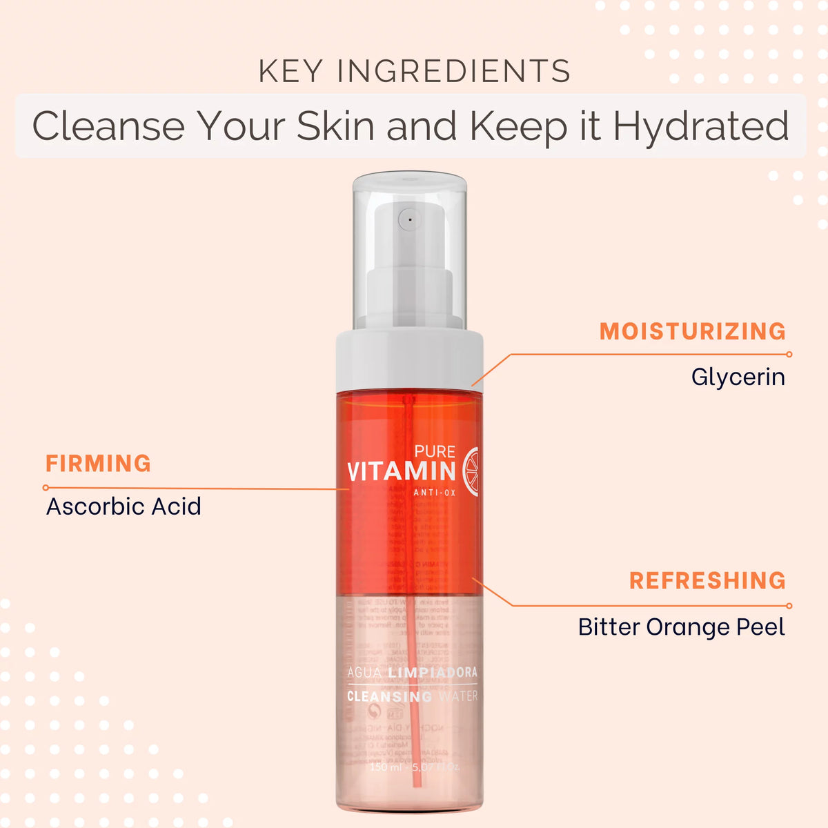 Vitamin C Cleanser with Ascorbic Acid 150mL K21329