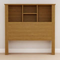 Brown Twin Bookcase Headboard A25879