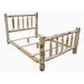 California King Cedar Log Bed L711
