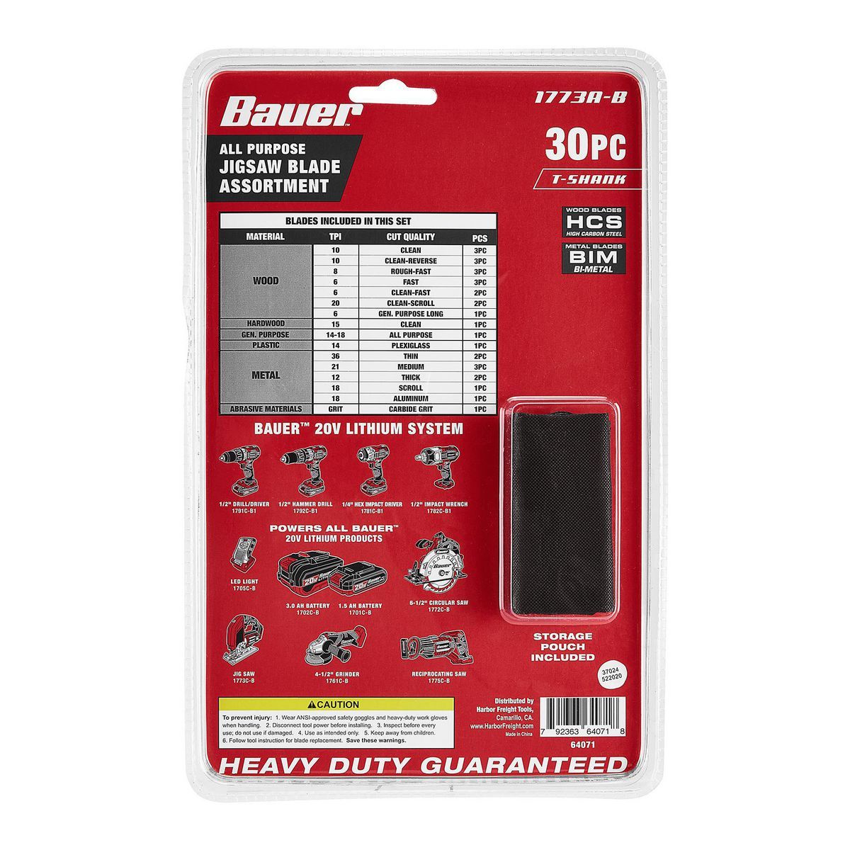 T-Shank Jig Saw Blade Set, 30-Piece N57092