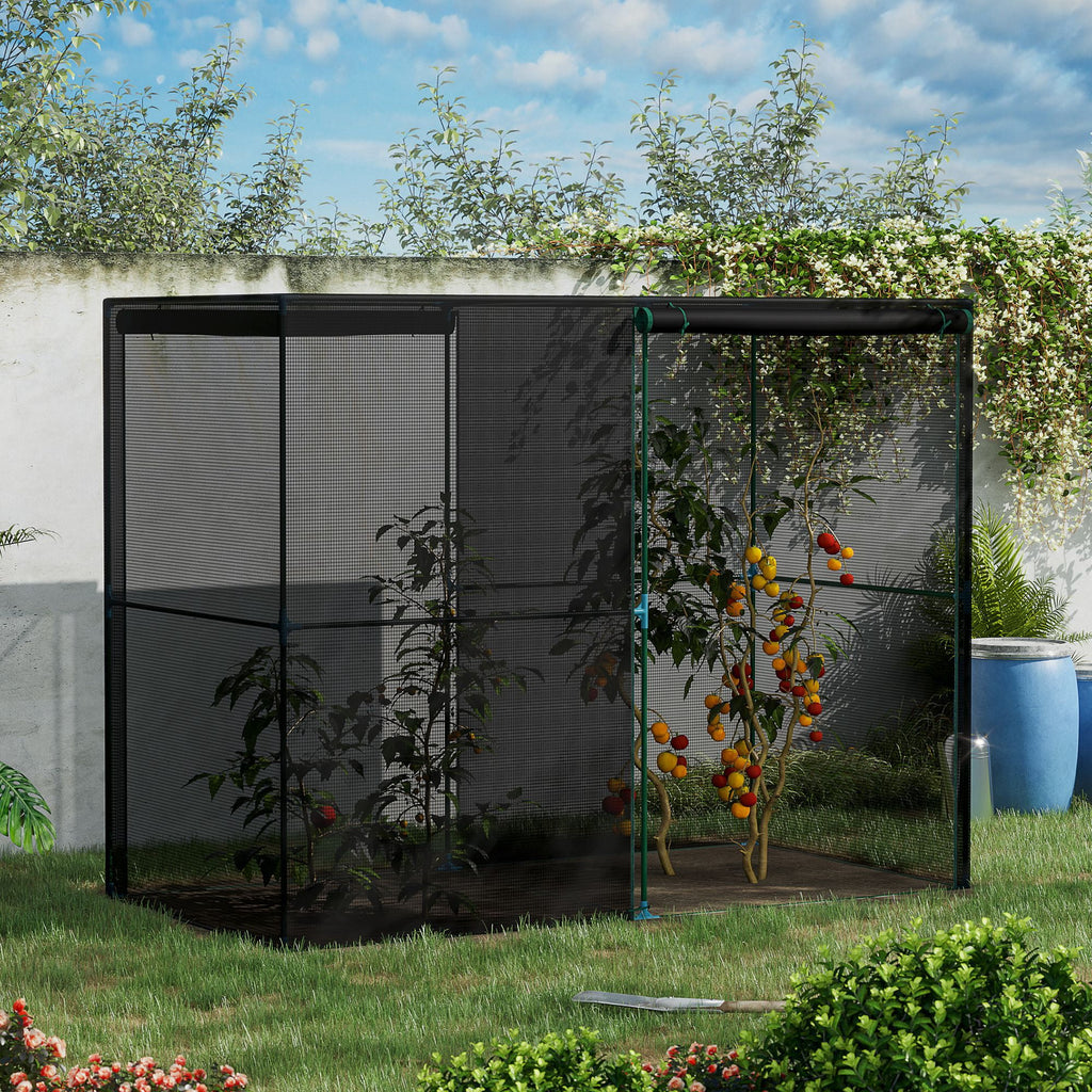 Outdoor Walk-in Crop Cage with HDPE Cover Z5448