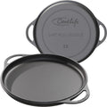 12 Inch Round Pre-Seasoned Cast Iron Griddle R954628